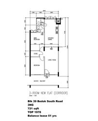 Blk 39 Bedok South Parkview (Bedok), HDB 3 Rooms #590229031